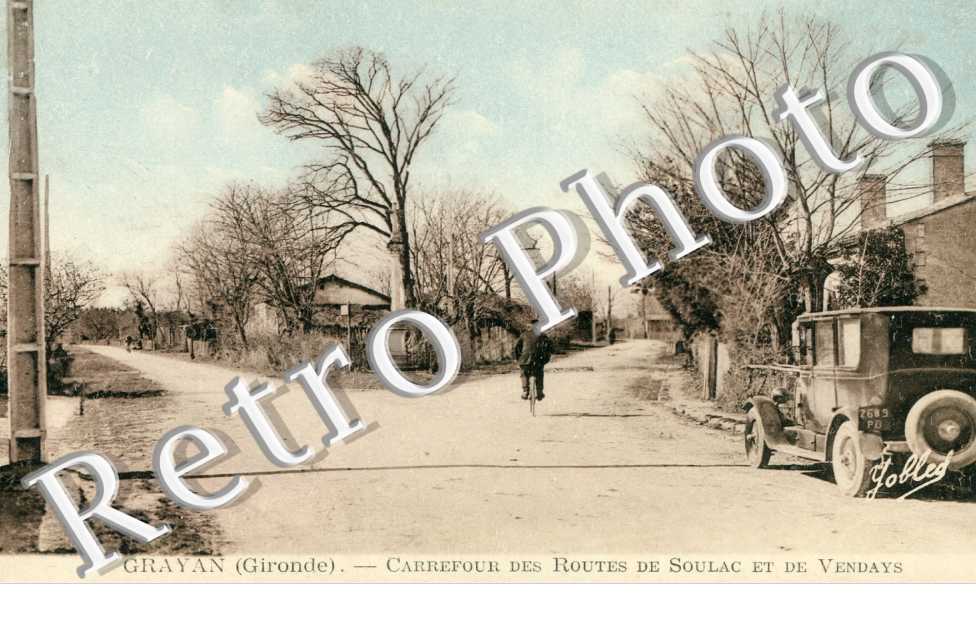 Carrefour des Routes de Soulac et de Vendays