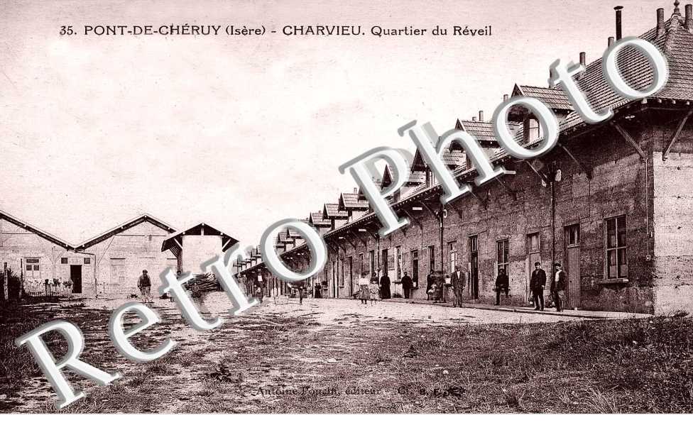 PONT DE CHERUY. quartier du reveil