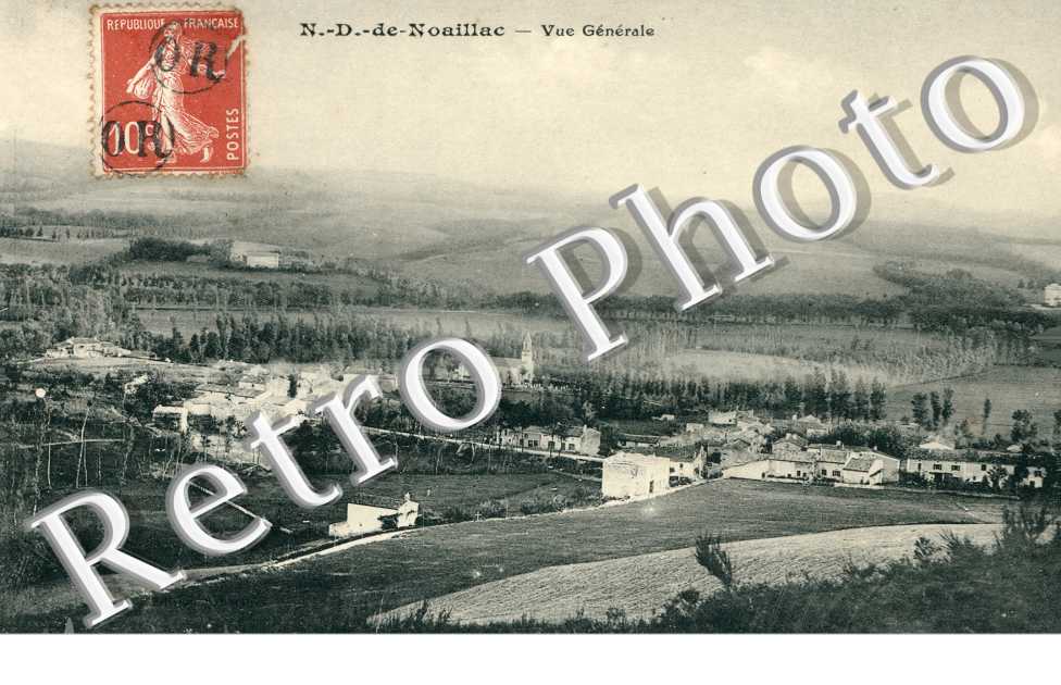 Notre Dame de Noaillac, vue generale