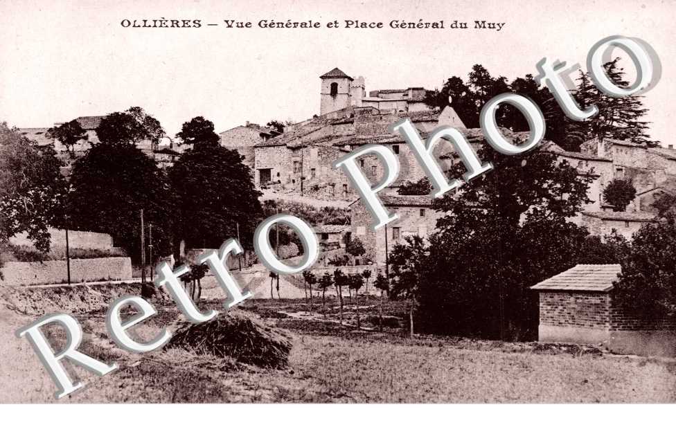 Vue Generale et Place General du Muy