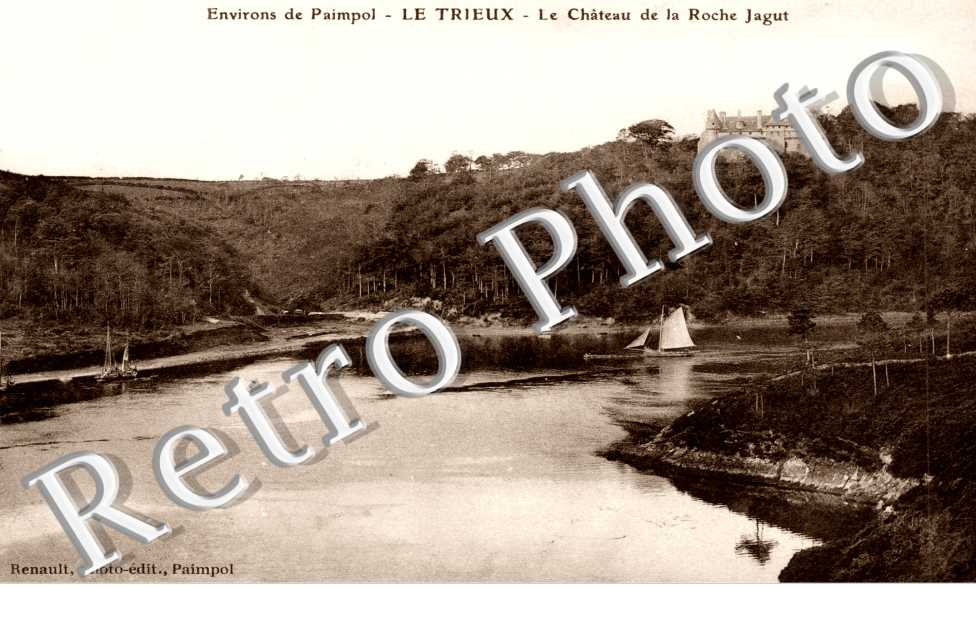 le Trieux Le chateau de la Roche Jagut