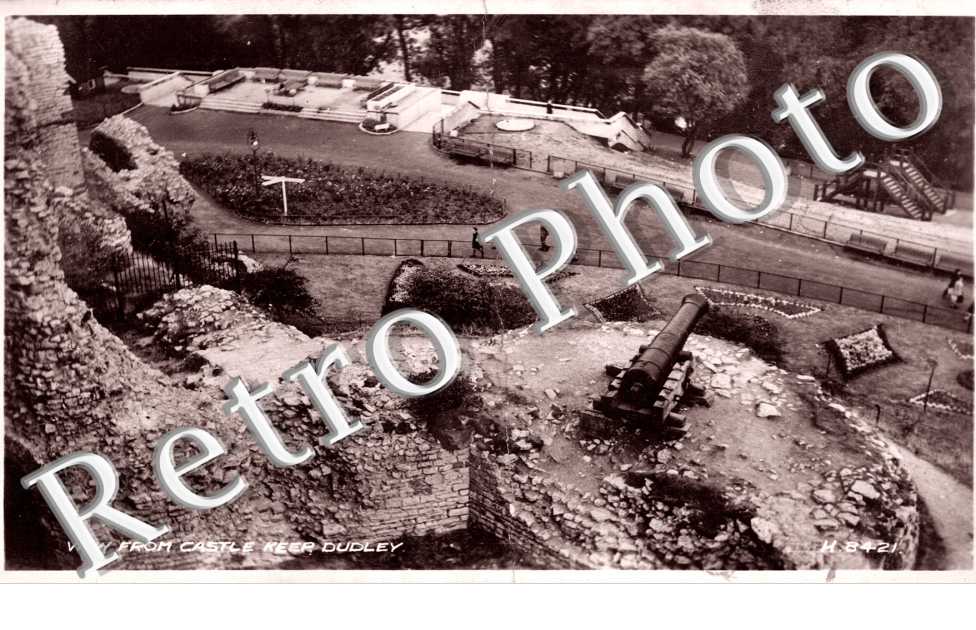View from castle Keep Dudley