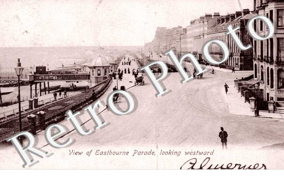 View of Eastbourne Parade looking westward