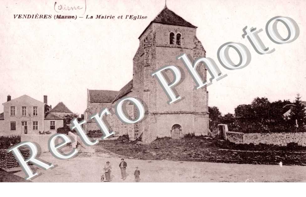 la Mairie et l'eglise