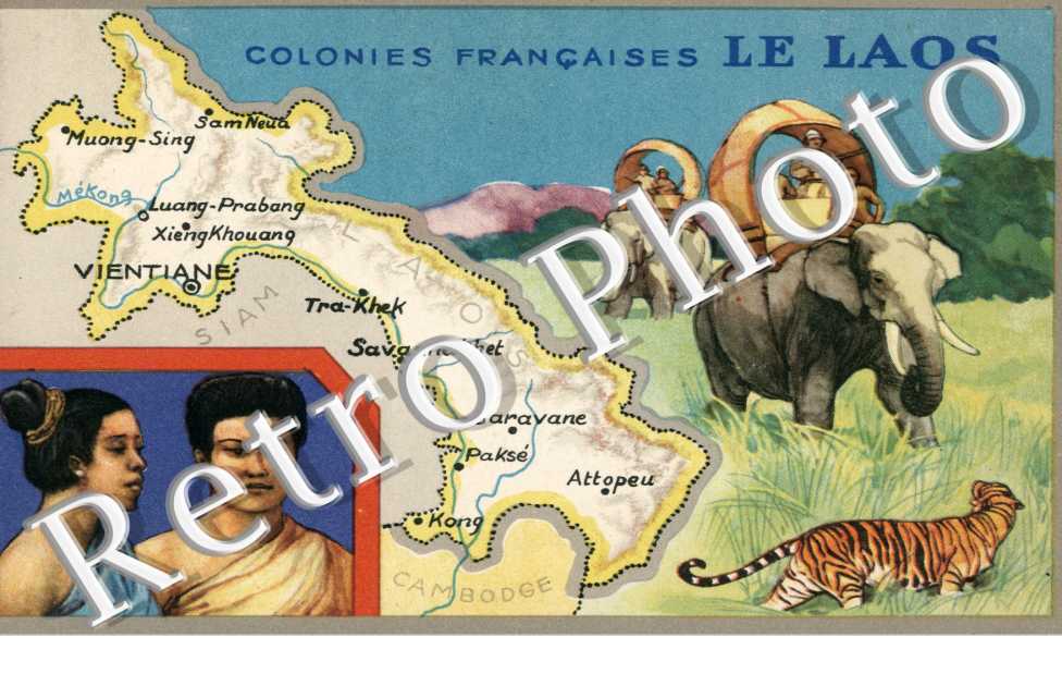 Colonies francaises: le Laos