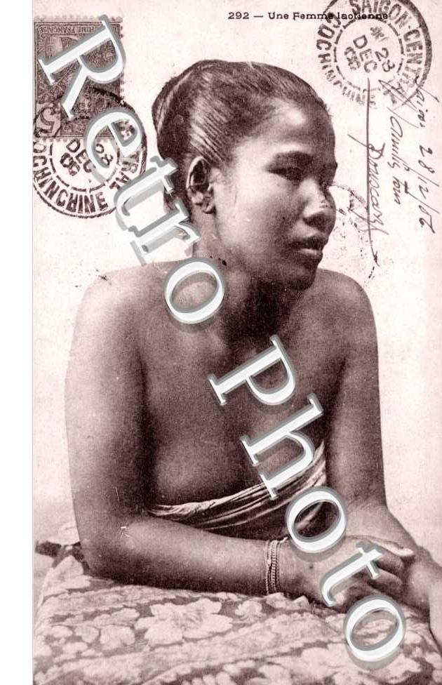 Une femme laotienne