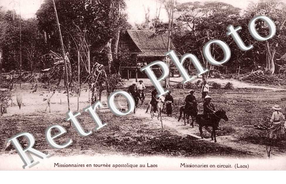 Missionnaires en tournee apostolique au Laos, Missionnaires en circuit