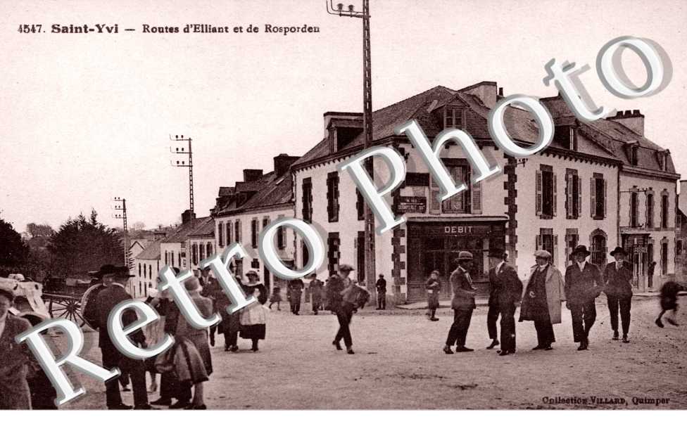 Routes d'Elliant et Rosporden