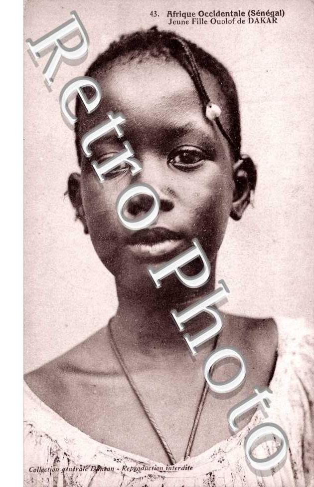 Jeune Fille Ouolof de Dakar