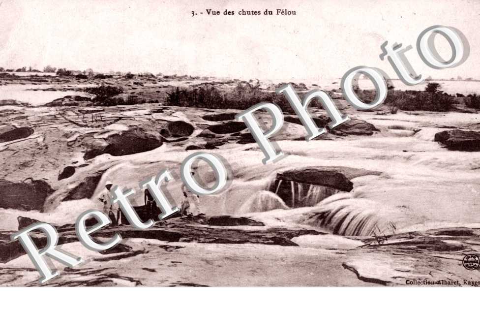 Vue des chutes du Felou