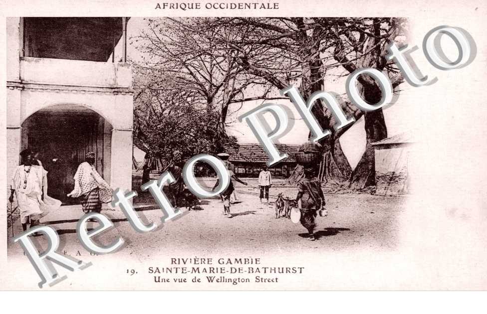 Riviere Gambie, Sainte-Marie-de-Bathurst, Une vue de Wellington Street