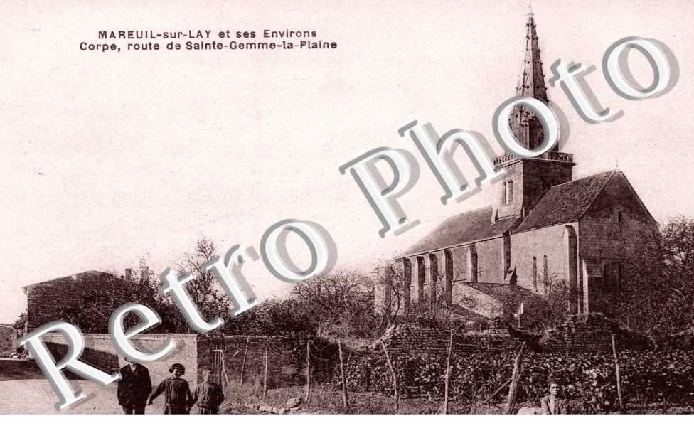 Route de Sainte Gemme la Plaine