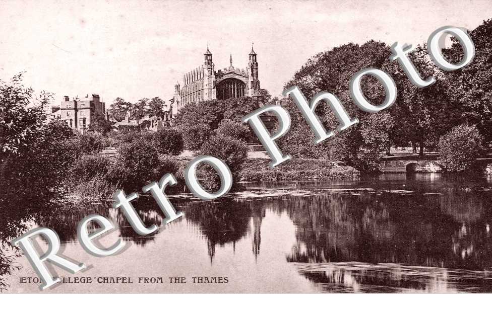 Eton College Chapel from the Thames