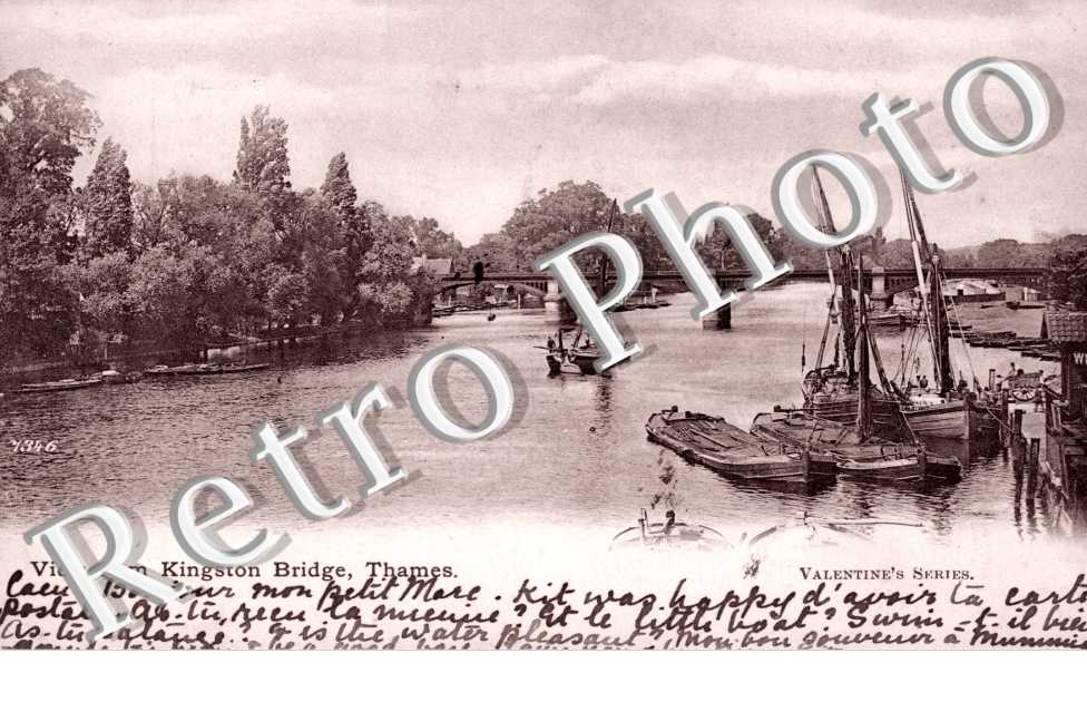 View from Kingston Bridge, Thames