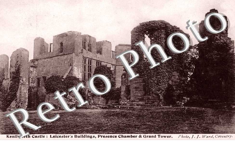 Kenilworth Castle, Leicester's Buildings, Presence Chamber and Grand Tower