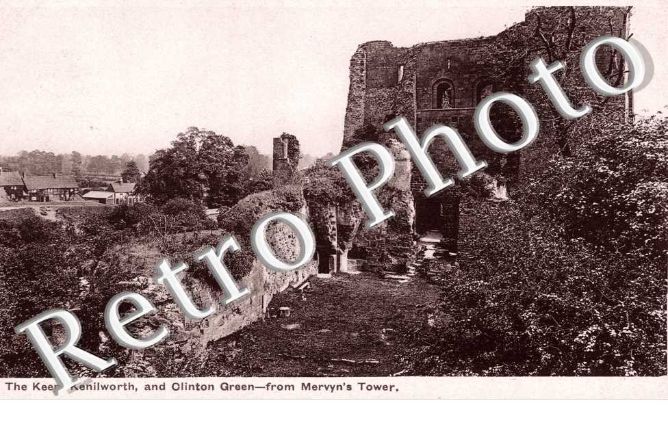the Keep, Kenilworth and Olinton Green from mervyn's Tower