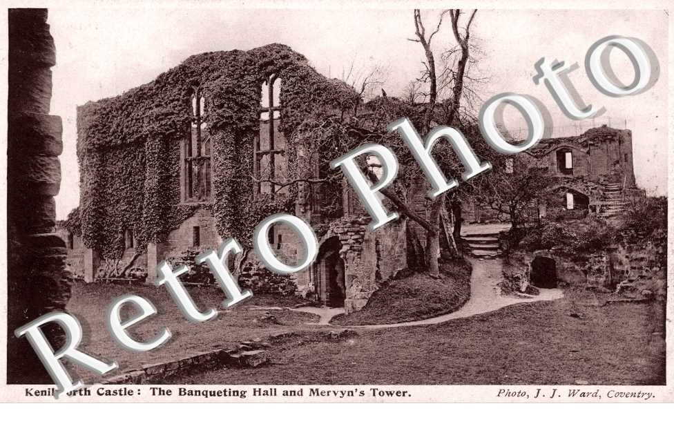 Kenilworth Castle, the Banqueting Hall and Mervyn's Tower