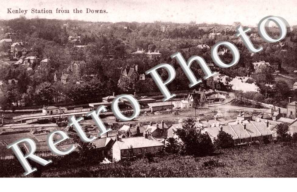 Kenley Station from the Downs
