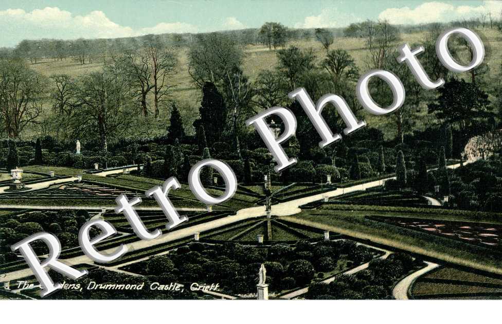 the Gardens, Drummond Castle