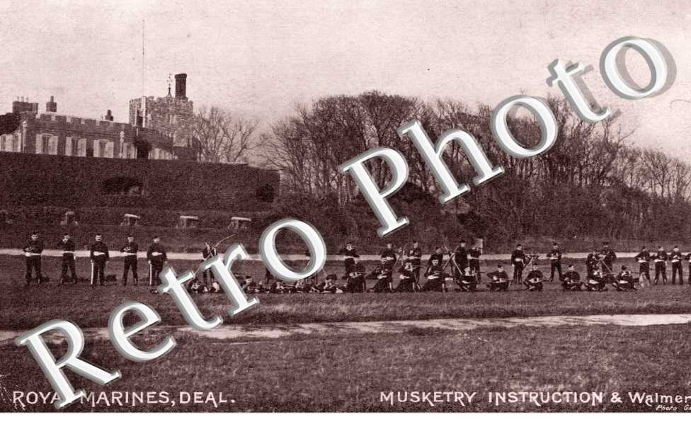 Royal Marines, Musketery Instruction and Walmer Castle