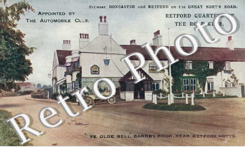 Between Doncaster and Retford on the great north road
