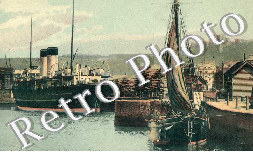 the S. S Queen and Harbour