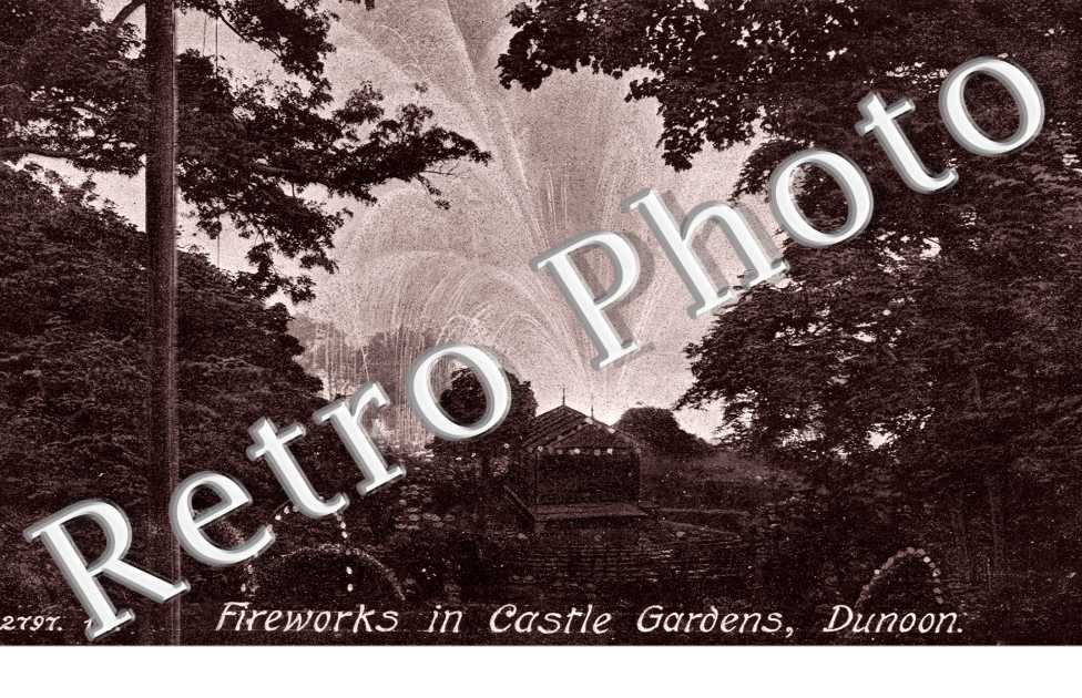 Fireworks in Castle Gardens