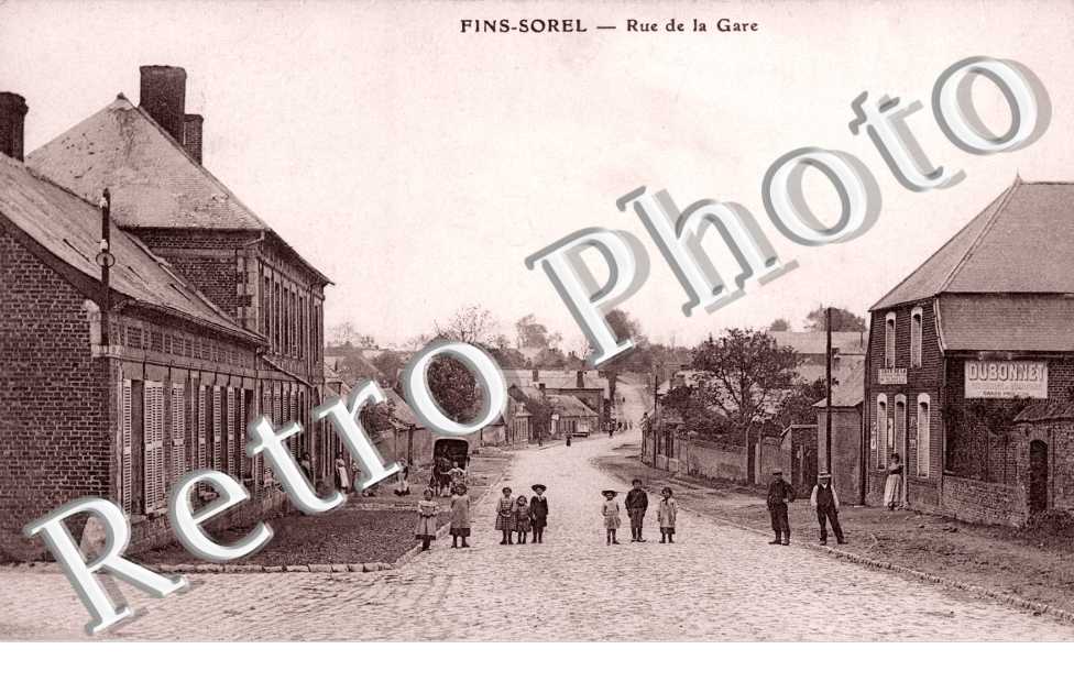 FINS SOREL  - rue de la gare