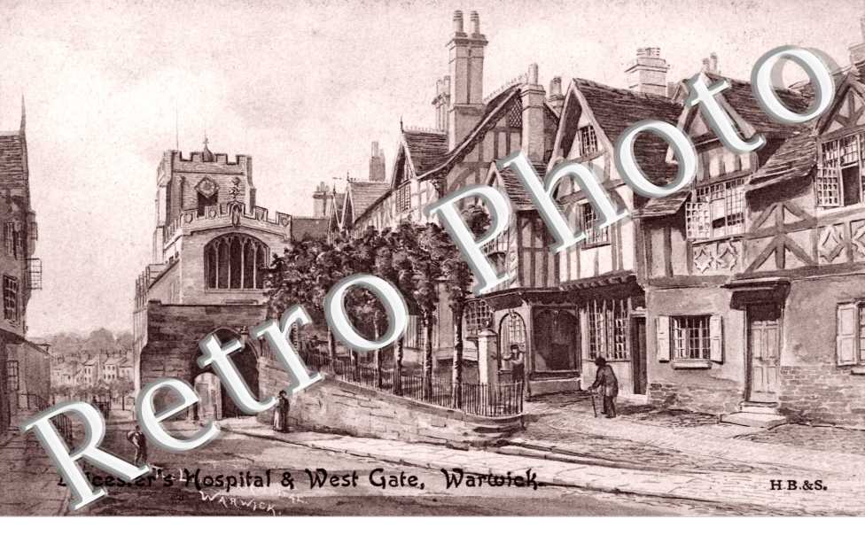 Leicester's Hospital and West gate