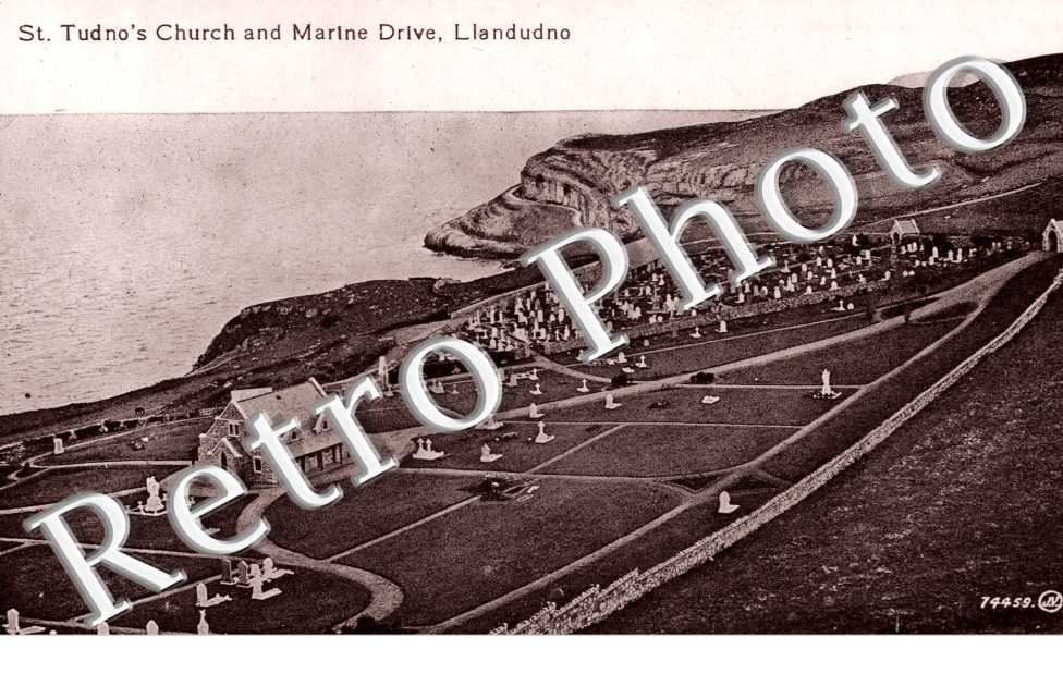 Saint Tudno's Church and Marine Drive, Llandudno