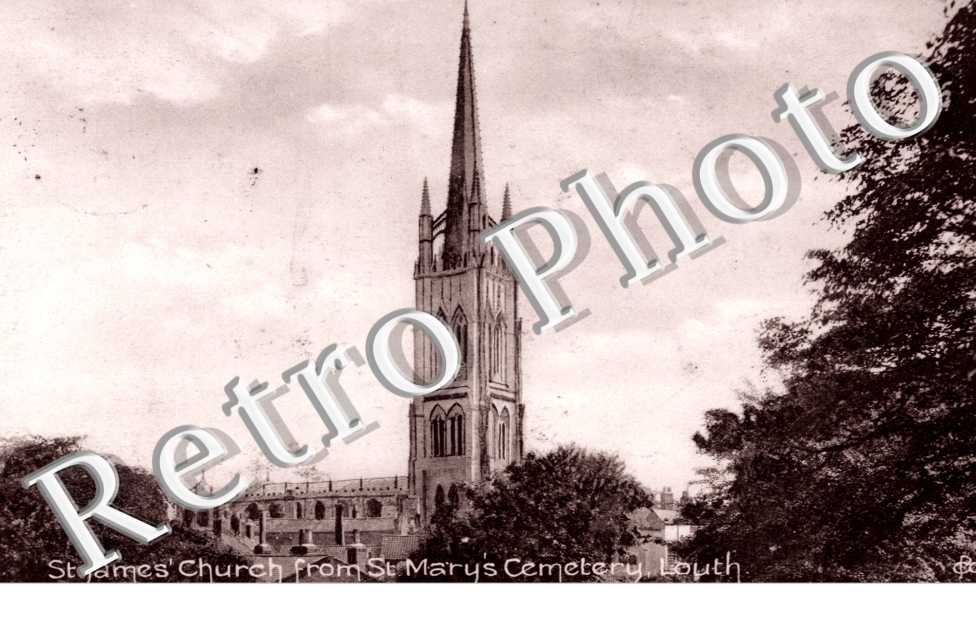 Saint James' Church from Saint Mary's Cemetery