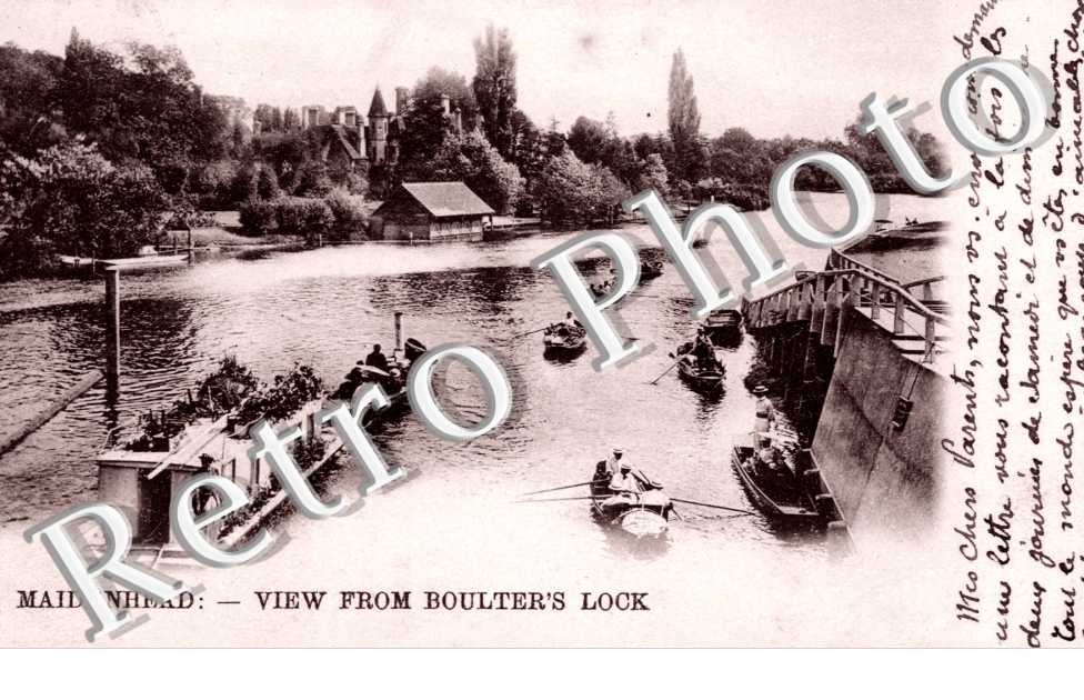View from Boulter's Lock