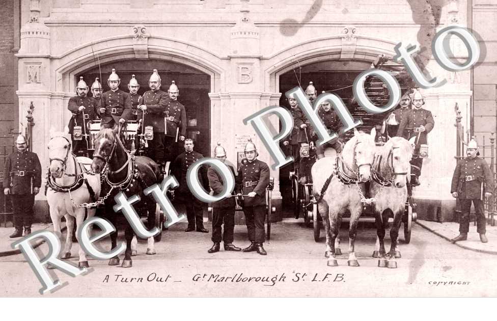A Turn Out - Great Marlborough Street -  London Fire Brigade