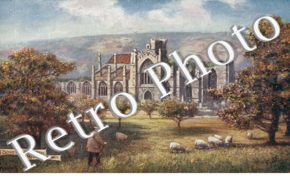 Melrose Abbey, Scott's Country
