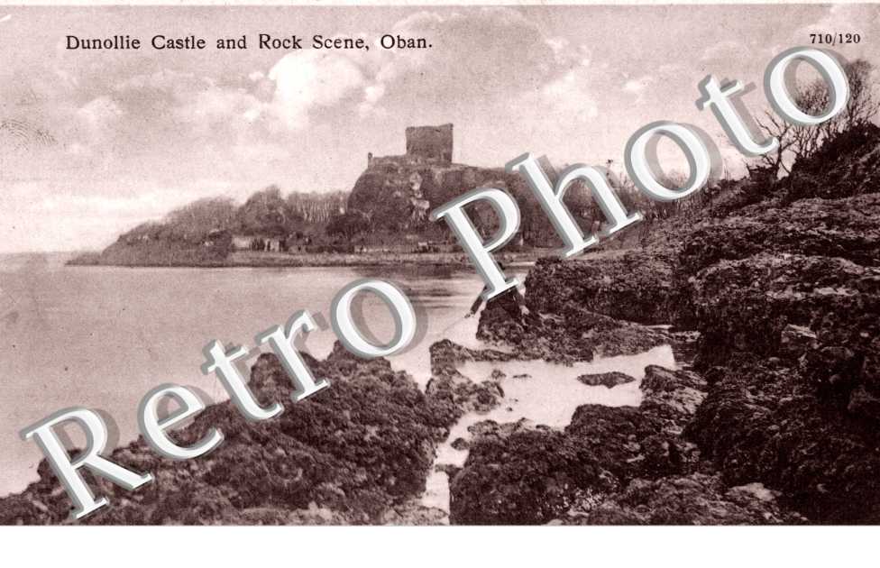 Dunnolie Castle and Rock Scene