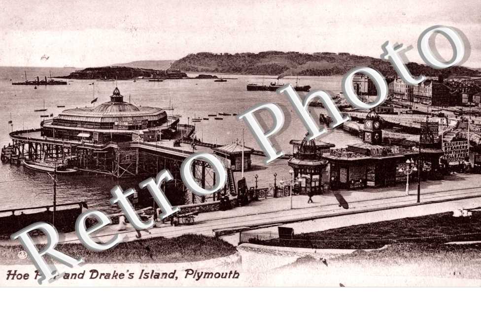 Hoe Pier and Drake's Island