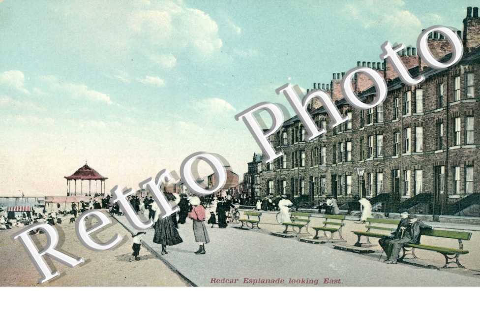 Redcar Esplanade looking East