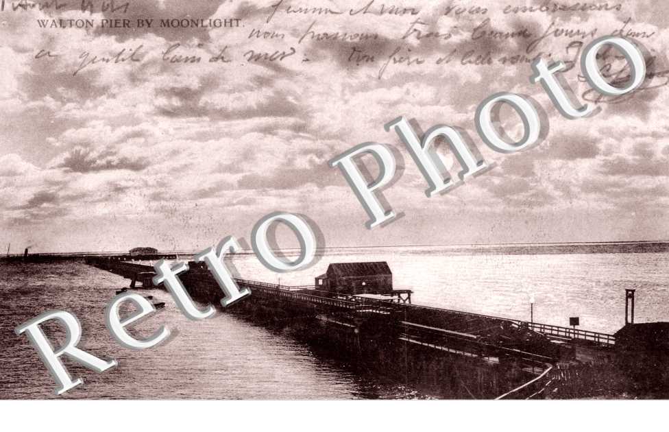 Walton Pier by Moonlight