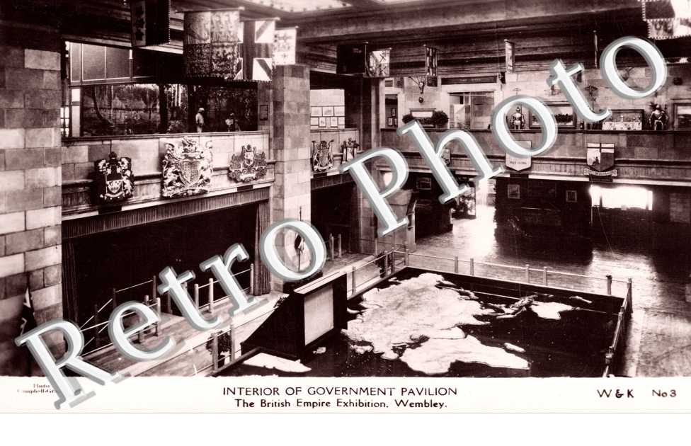 Interior of Government Pavilion