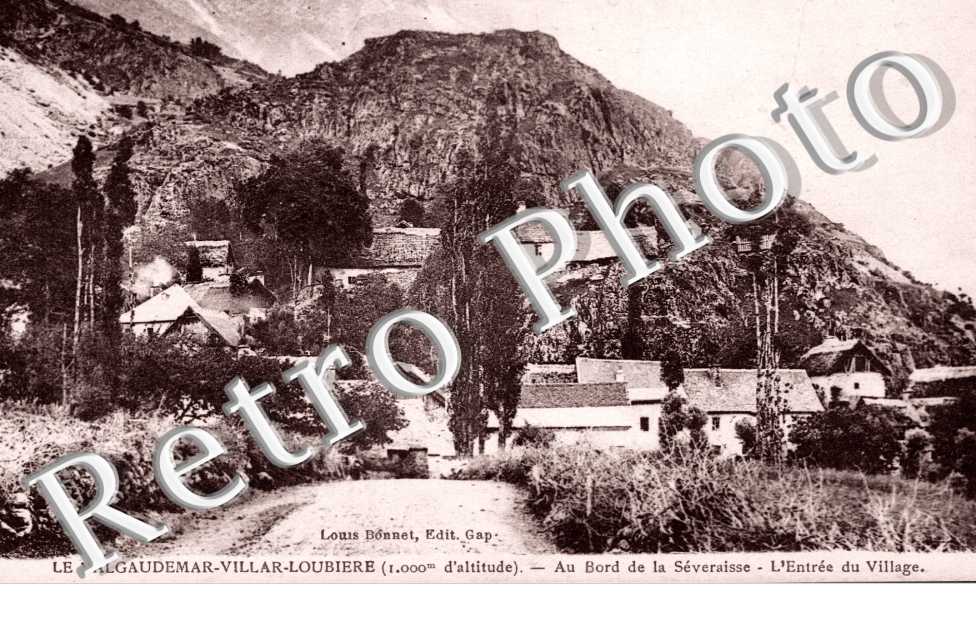 Au bord de la Severaisse  L'entree du village