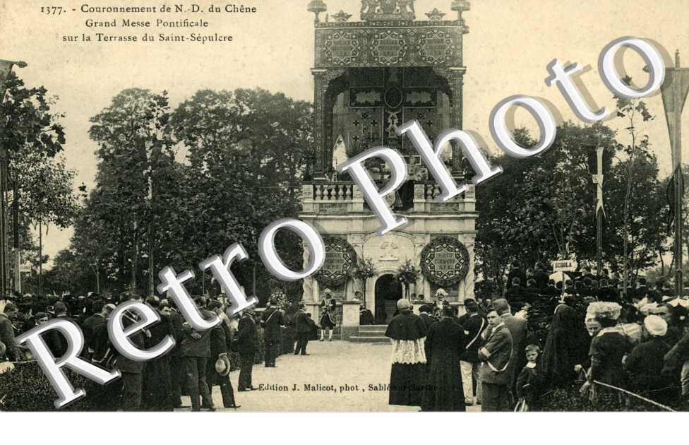 Couronnement de N D. du Chene Grande Messe Pontificale