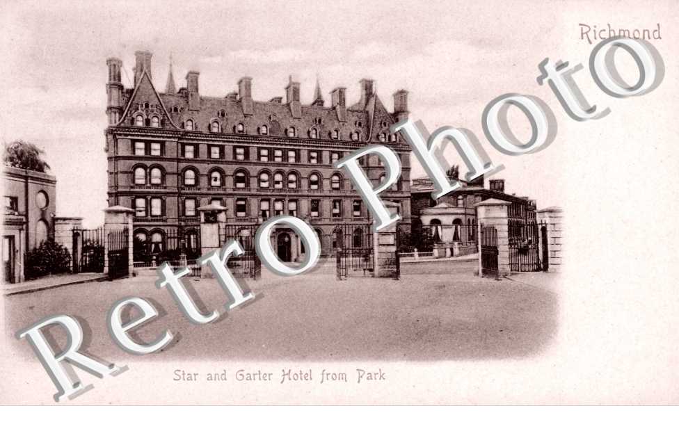 Star and Garter Hotel from Park