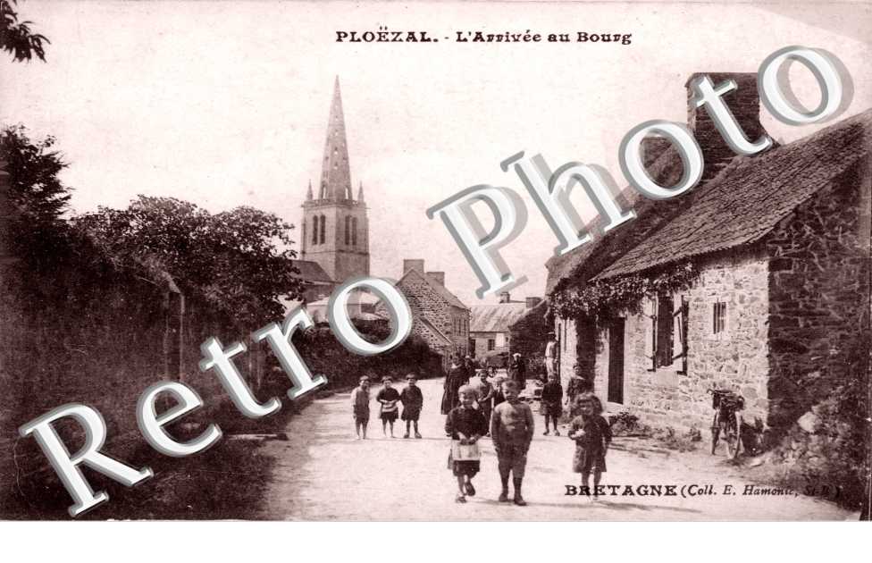 l'arrivee au bourg