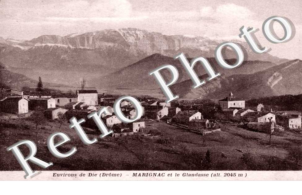 vue generale  et le Glandasse