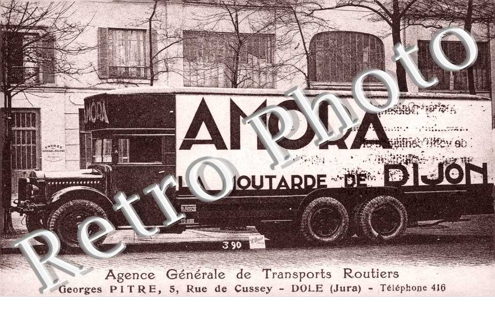Agence Generale de Transports Routiers  Georges PITRE  5 rue de Cussey