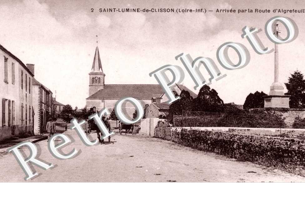 arrivee par la route d'Aigrefeuille