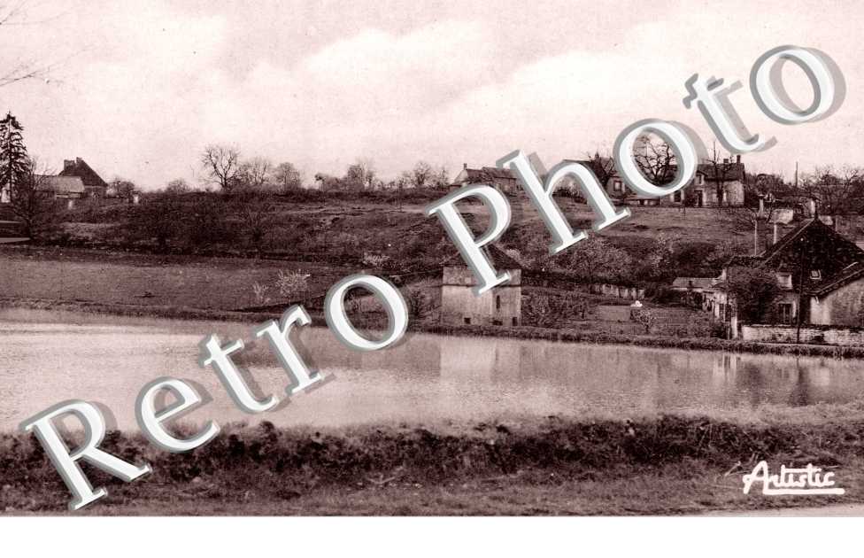 vue generale  et le canal du Nivernais