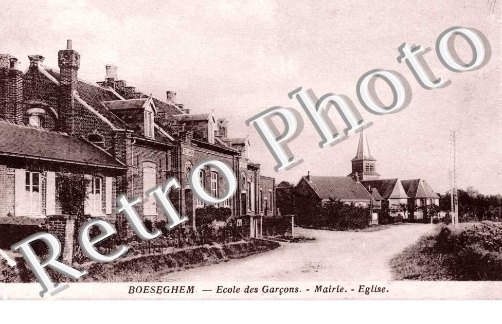 Ecole des garcons Mairie Eglise
