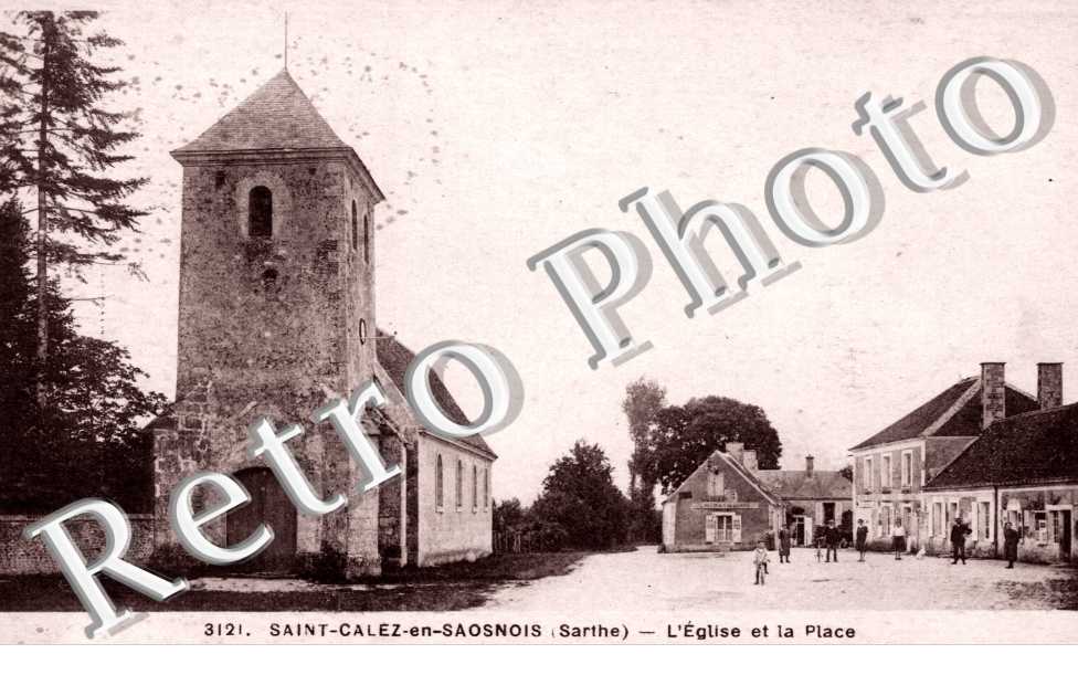 l'eglise et la place