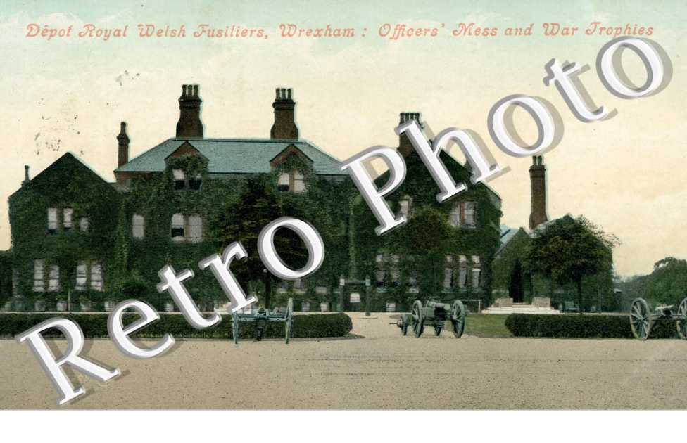 Depot Royal Welsh Fusiliers, Officers' Mess and War Trophies